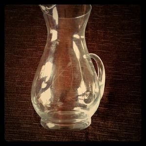 Princess House Heritage Crystal Pitcher